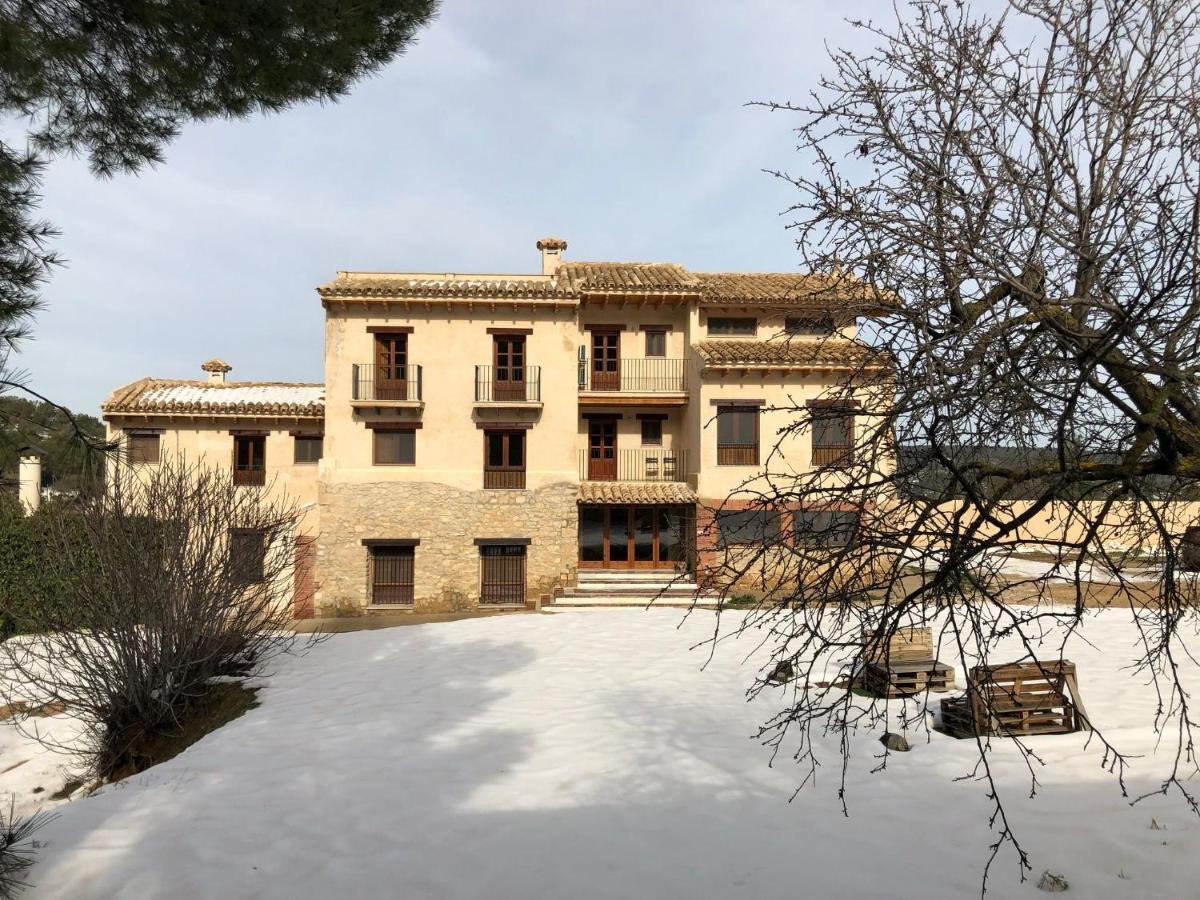Masia Mas De La Creu วาลเดร์โรเบรส ภายนอก รูปภาพ