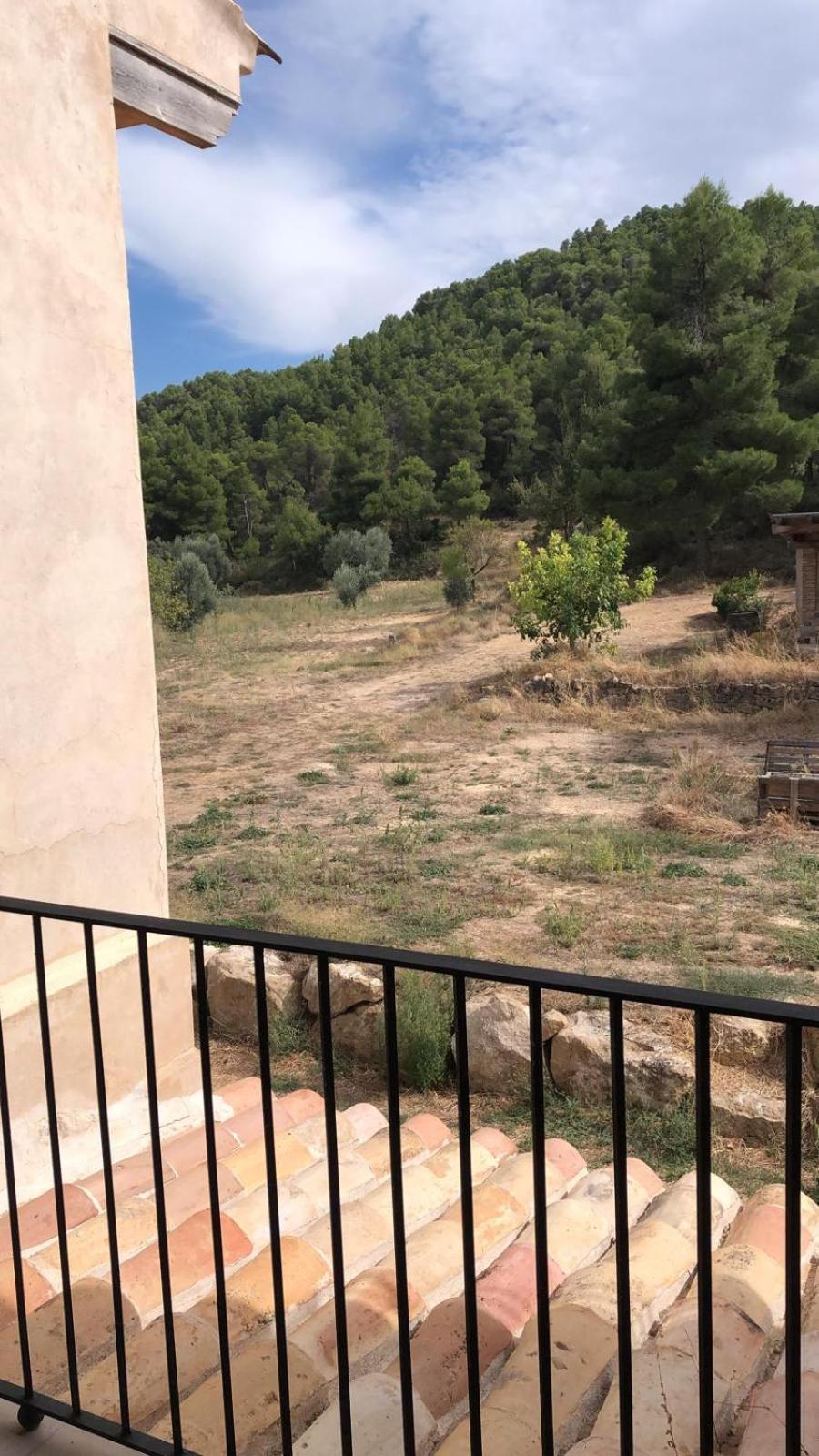 Masia Mas De La Creu วาลเดร์โรเบรส ภายนอก รูปภาพ