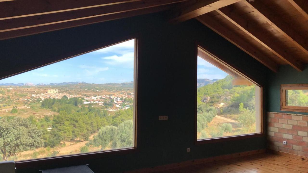 Masia Mas De La Creu วาลเดร์โรเบรส ภายนอก รูปภาพ